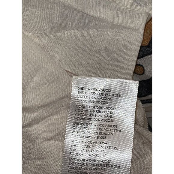 Anthropologie  Print Twofer Boho Sleveless  Women's Midi Dress Size XS - Picture 8 of 8